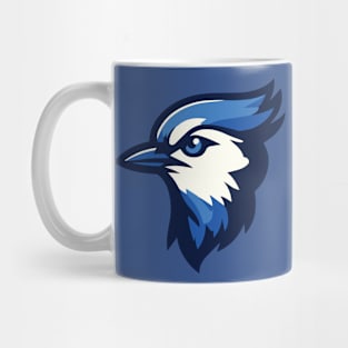 Blue Jay Mascot Baseball T-Shirt for Fans! Mug